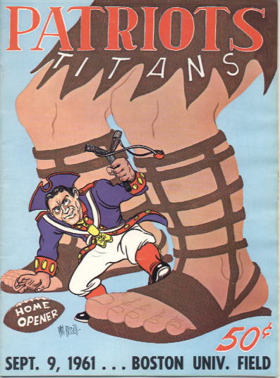 AFL Program: Dallas Texans vs. Denver Broncos (August 25, 1961)