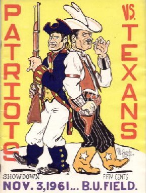 AFL Program: Dallas Texans vs. Denver Broncos (August 25, 1961)