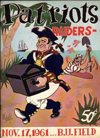 Boston Patriots at Oakland Raiders - December 9th, 1961 (4 sizes) aa