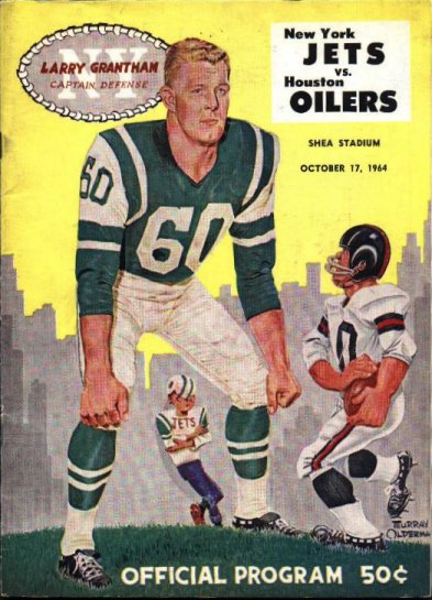 November 1 1964 AFL Program Oakland Raiders at San Diego Chargers EXMT