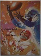 August 16 1969 AFL Pre Season Program Oakland Raiders at San Diego Chargers  EX+