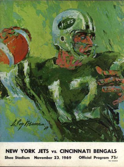 November 16 1969 AFL Program San Diego Chargers at Oakland